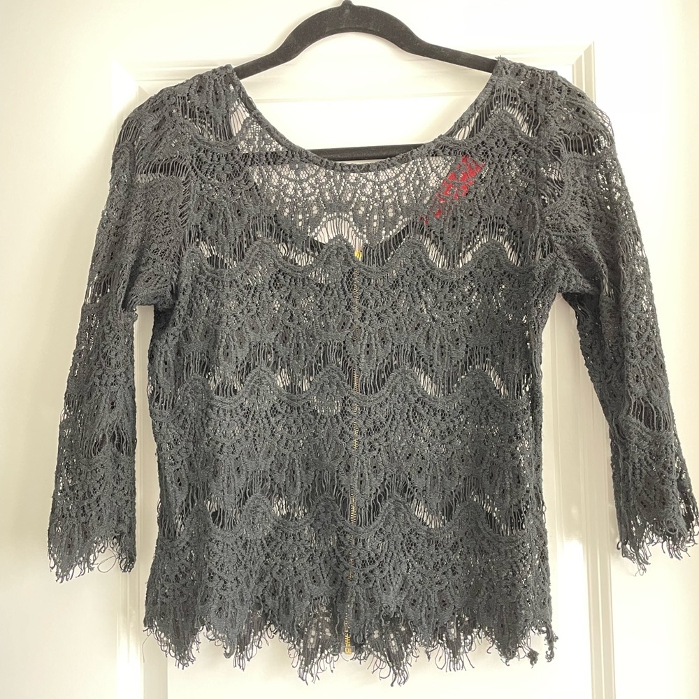 Akira Chicago Lace Top